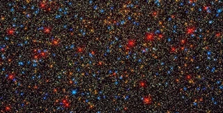 étoiles jeunes et vieilles dans lamas du Centaure (cliquez dessus et visitez limage zoomable&mldr;)