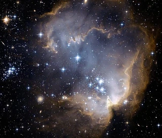 Grand Nuage de Magellan photographié par Hubble.