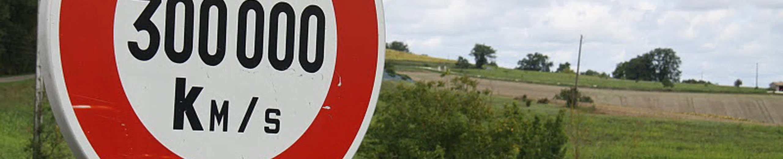 Pourquoi on ne peut plus mesurer la vitesse de la lumière