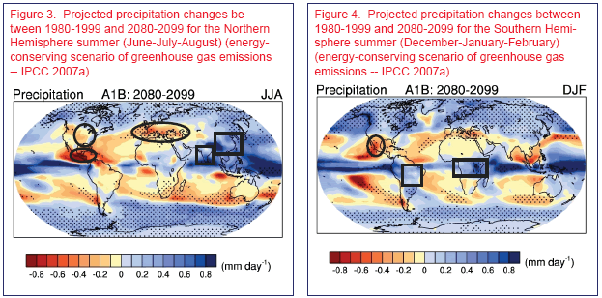 Pourquoi est-ce qu'il y a de plus en plus de sécheresses liées au réchauffement climatique, alors qu'à cause de celui-ci, il pleut de plus en plus ce qui donc humidifie plus la terre ?
