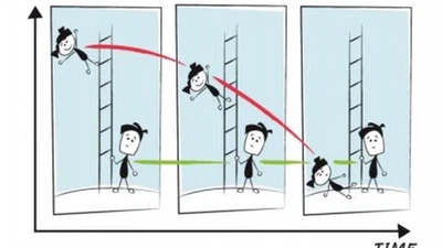 Comment le fait que l'espace soit courbé fait-il que la gravité nous tire vers le bas ? featured image