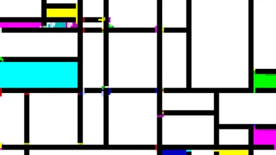 Que disent les mathématiciens des tableaux de Mondrian ? Y trouve-t-on des propriétés intéressantes ? featured image