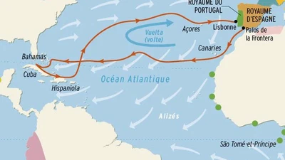 Comment Christophe Colomb connaissait-il le meilleur endroit où traverser l’océan Atlantique ? featured image